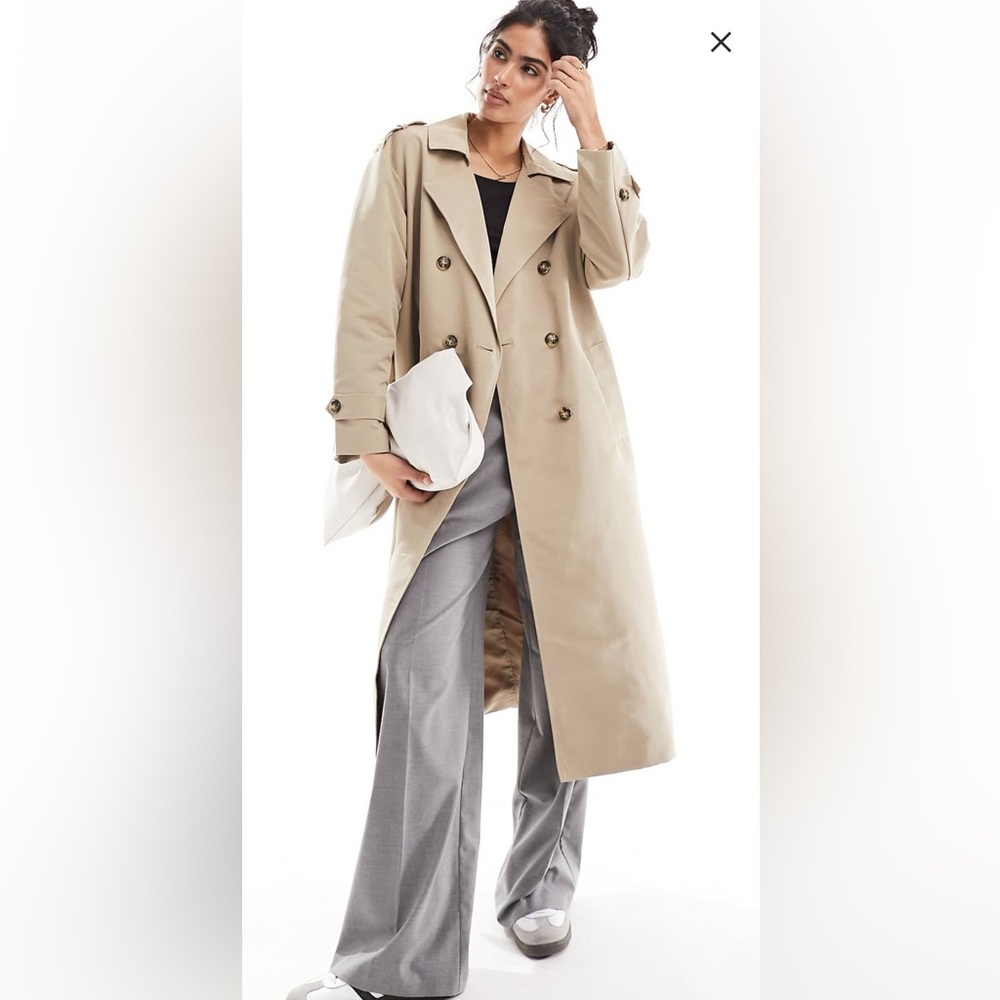 NEW!! Vero Moda longline belted trench coat